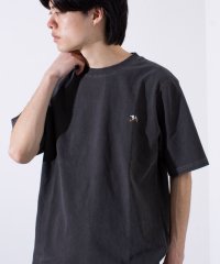 GLOSTER/【GLOSTER/グロスター】16天竺 フレンチブルドッグ刺繍 ショートスリーブTシャツ/508102690