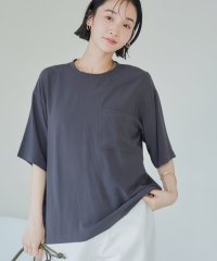 coen/【接触冷感】五分袖Tシャツブラウス/508103375