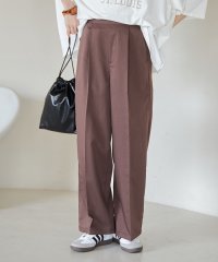 coen/【接触冷感】イージービューティワイドパンツ（WEB限定サイズ）/508103381