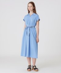 BLUE LABEL CRESTBRIDGE/コンパクトポンチカラーネックドレス/508112676