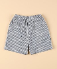 COMME CA ISM KIDS/ヒッコリープリント ハーフパンツ(ベビーサイズ)/508125306