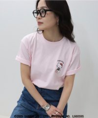 fredy emue/【HELLO KITTY meet FREDY emue】 ボックスプリントTシャツ/508132824