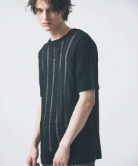5351POURLESHOMMES/【25S/S】スレッド クルーネック 半袖ニット/508133787