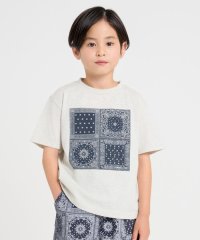 COMME CA ISM KIDS/バンダナプリント Tシャツ/508135229