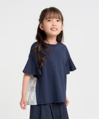 COMME CA ISM KIDS/バンダナプリント 切り替え 2WAY Tシャツ/508135230