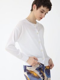 Aga/アーガ Aga シアーニットカーディガン/508135386