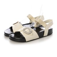 J&M DAVIDSON/ジェイアンドエムデヴィッドソン J&M DAVIDSON ビジューバックルフットベッドサンダル/508142397