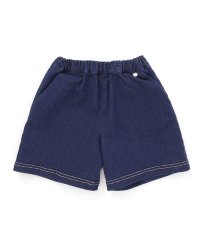 BeBe Petits Pois Vert/【店舗限定】裾ステッチリボンデニムショートパンツ(95~160cm)/508144849