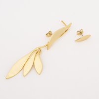 AGATHA PARIS/アガタ パリ AGATHA PARIS ヴェジタシオンラグジュリアントピアス、アシンメトリー、ゴールド/508145749