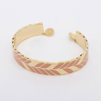 AGATHA PARIS/アガタ パリ AGATHA PARIS トレッチヤバングル、エナメルローズ、コーラル／ゴールド/508145761