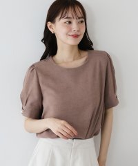 BLUEEAST/ブルーイースト BLUEEAST パールボタン麻調ブラウス/508146143