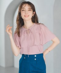 MISCH MASCH/ミッシュマッシュ MISCH MASCH 2025春夏新作 ケープボウタイブラウス/508147073