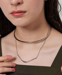 BEAUTY&YOUTH UNITED ARROWS/メタル×チェーン 2連チョーカー/508149548
