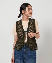 BEAUTY&YOUTH UNITED ARROWS/ポリエステル フリンジ ベスト －2WAY/ウォッシャブル－/508153375