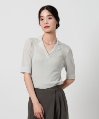 BEAUTY&YOUTH UNITED ARROWS/オープンカラー ショートスリーブニット －ウォッシャブル－/508153376
