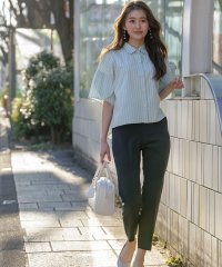anySiS/【ストレッチ・接触冷感・撥水・UVカット・洗える】エアリーストレッチ テーパードパンツ/508154857