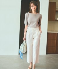any SiS S/【ストレッチ・接触冷感・撥水・UVカット・洗える】エアリーストレッチ ワイドパンツ/508154859