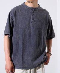 FREDYMAC/【FREDYMAC/フレディマック】 USコットン スノーウォッシュ ヘンリーネックTシャツ/508156071