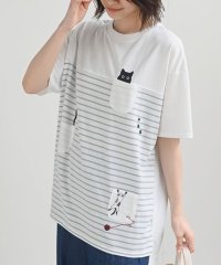 rps/ねこだらけ３ポケットボーダーワイドＴ/508157733