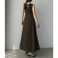 Louere/ルエレ Louere Louere バックオープンノースリーブフレアワンピース/508161592