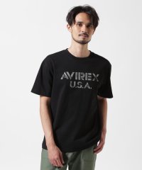 AVIREX/《WEB&DEPOT限定》STENCIL OFFICIAL LOGO T－SHIRT/508161882