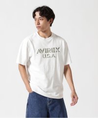 AVIREX/《WEB&DEPOT限定》STENCIL OFFICIAL LOGO T－SHIRT/508161882