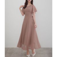 CENEA/セネア CENEA CENEA 2wayVネックシアーコルセットワンピース/508162511