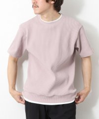 NOLLEY’S goodman/【IRM】《吸水速乾/UVカット》ワッフルフェイクレイヤードTee 25SS/508162683