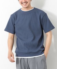 NOLLEY’S goodman/【IRM】《吸水速乾/UVカット》ワッフルフェイクレイヤードTee 25SS/508162683