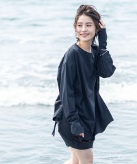 2nd NOLLEY'S/《高機能/セットアップ対応》ウォッシャブルラッシュガードボートネックシャツ/508163296