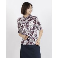 mideu/ミ・デゥー mi・deu・・・ 小花綿ガーゼHN半袖プルオーバー/508164422