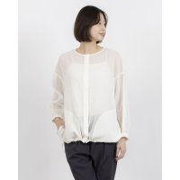 mideu/ミ・デゥー mi・deu・・・ ボイルオーガンジーノーカラージャケット/508164437