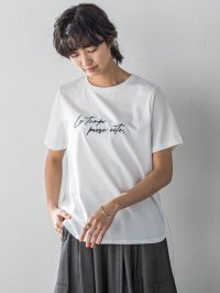 MAYSON GREY/メイソングレイ MAYSON GREY ハンドメッセージ刺繍ロゴTシャツ≪洗濯機で洗える≫/508164620