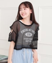 PINK-latte/メッシュTシャツ＋タンクセット/508164748