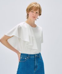 cloenc/【マシンウォッシュ】ラッフルプルオーバー/508164754
