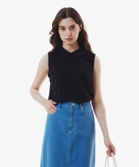 LACOSTESPORTS LADYS/ラコステ LACOSTE バックボタンノースリーブポロシャツ/508164804