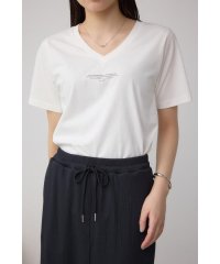 AZUL by moussy/チェストメッセージロゴTシャツ/508164870