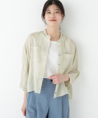human woman/◆ラミーバンドカラーシャツブラウス/508164931