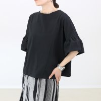 Aletta vita/アレッタ ヴィータ Aletta vita 汗染み防止加工フリルスリーブプルオーバー/508165124