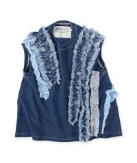 ゴートゥーハリウッド/ゴートゥーハリウッド GO TO HOLLYWOOD Vintage Cotton Jersey Frill Sleeveless Tee/508165132