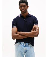 TOMMY HILFIGER/トミー ヒルフィガー TOMMY HILFIGER ティッピングスリムフィットポロシャツ/508165442