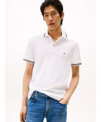 TOMMY HILFIGER/トミー ヒルフィガー TOMMY HILFIGER ティッピングスリムフィットポロシャツ/508165442