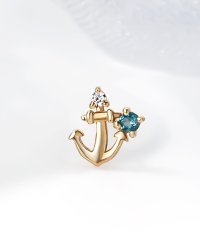 TAKE-UP/テイクアップ TAKE－UP 【 Solo Pierce】K18・K10 アンカー ハーフピアス/508165508