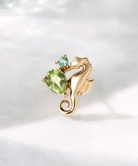 TAKE-UP/テイクアップ TAKE－UP 【 Solo Pierce】K18・K10 タツノオトシゴ ハーフピアス/508165510