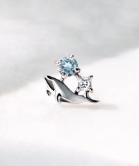 TAKE-UP/テイクアップ TAKE－UP 【 Solo Pierce】K14・K10 クジラ ハーフピアス/508165512