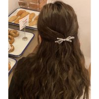 Lace Ladies/レースレディース Lace Ladies 【4点セット】メタリックカラーリボン ヘア クリップ/508165609