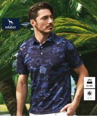adabat/【新レーベル ADABAT NAVY】UVカット／吸水速乾 モナコリンクスプリントポロシャツ/508165846