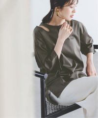 NOBLE/Room no.8/ルームエイト スムースコットンネックオープントップス/508165872