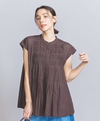 BEAUTY&YOUTH UNITED ARROWS/【WEB限定】ピンタック フレンチスリーブブラウス －ウォッシャブル－/508165939