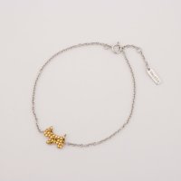 AGATHA PARIS/アガタ パリ AGATHA PARIS スコッティブレスレット、パヴェ、ゴールド/508165966